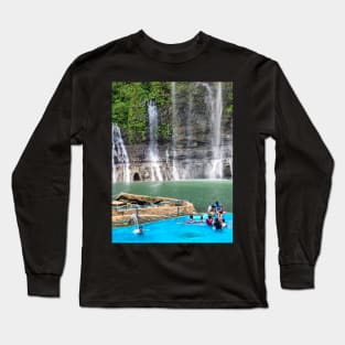 Sagpulon Falls, Jasaan, Misamis Oriental, Mindanao, Philippines Long Sleeve T-Shirt